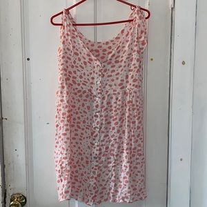 Giraffe print dress
